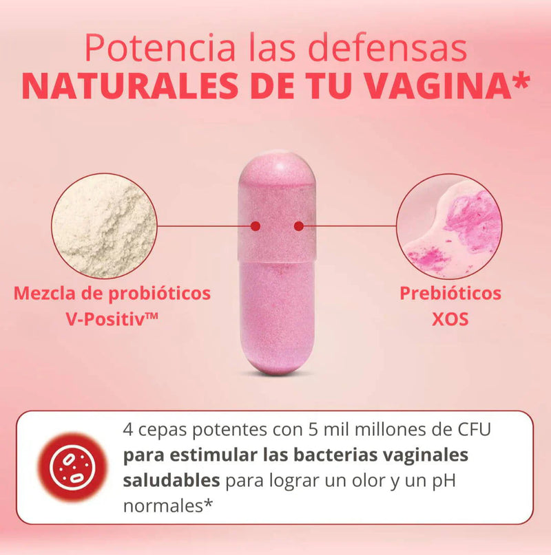 URO - Probióticos Vaginales para Mujeres